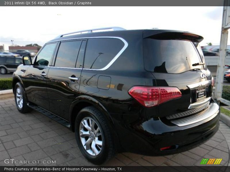 Black Obsidian / Graphite 2011 Infiniti QX 56 4WD