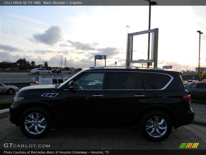 Black Obsidian / Graphite 2011 Infiniti QX 56 4WD