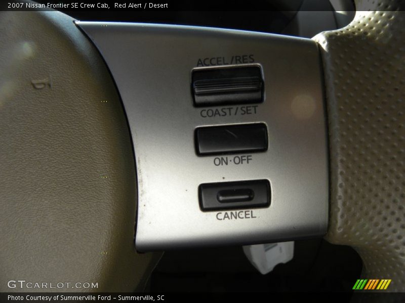 Red Alert / Desert 2007 Nissan Frontier SE Crew Cab