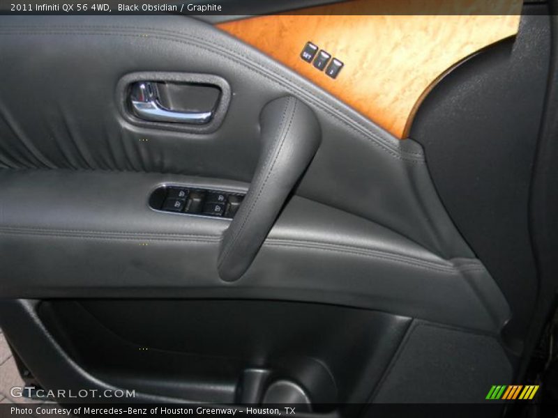 Black Obsidian / Graphite 2011 Infiniti QX 56 4WD