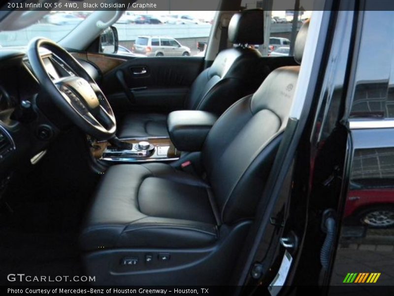 Black Obsidian / Graphite 2011 Infiniti QX 56 4WD