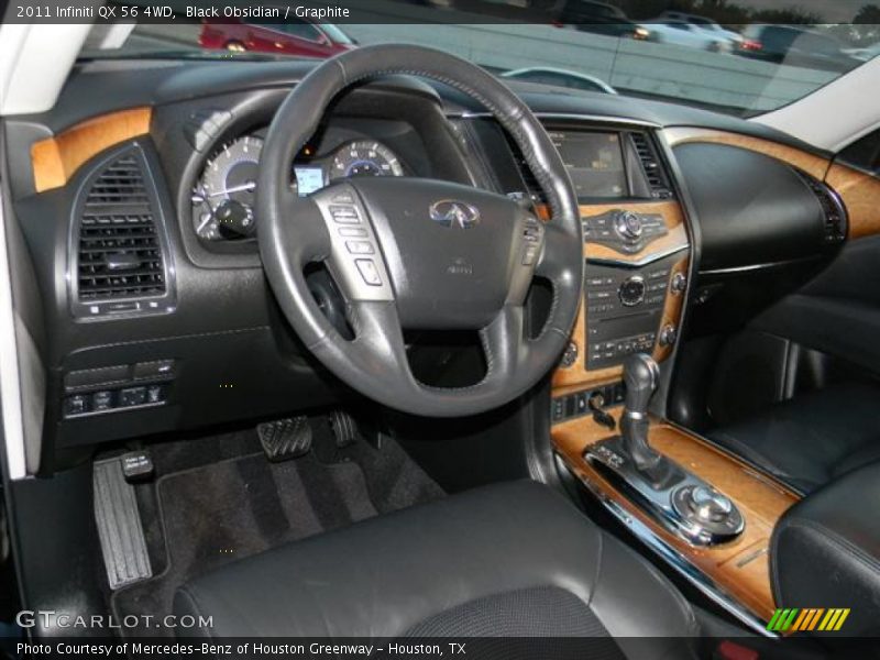  2011 QX 56 4WD Graphite Interior