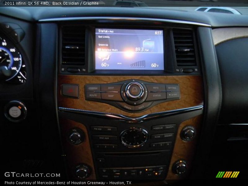 Black Obsidian / Graphite 2011 Infiniti QX 56 4WD
