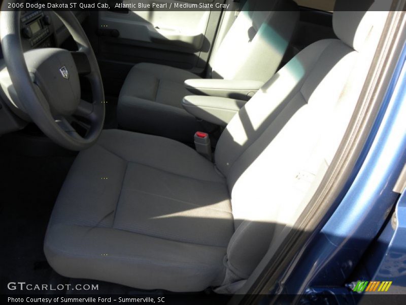 Atlantic Blue Pearl / Medium Slate Gray 2006 Dodge Dakota ST Quad Cab