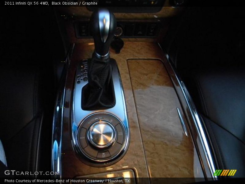 Black Obsidian / Graphite 2011 Infiniti QX 56 4WD