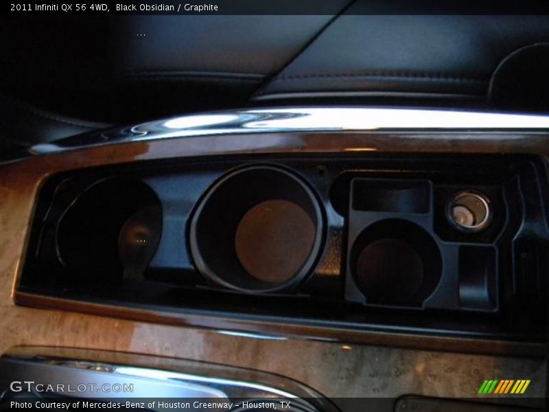 Black Obsidian / Graphite 2011 Infiniti QX 56 4WD