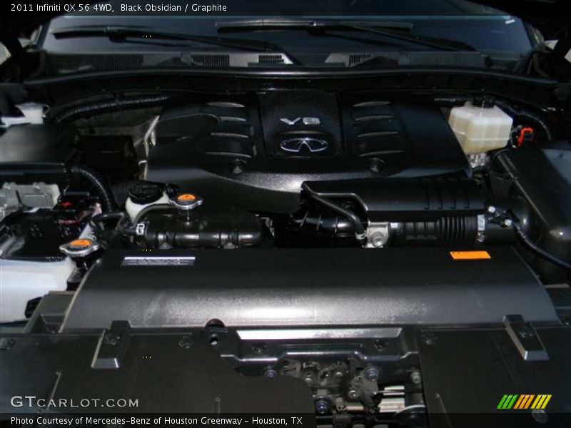 Black Obsidian / Graphite 2011 Infiniti QX 56 4WD