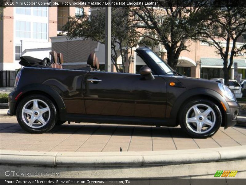 Hot Chocolate Metallic / Lounge Hot Chocolate Leather 2010 Mini Cooper Convertible