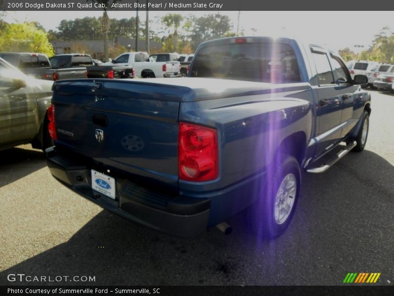 Atlantic Blue Pearl / Medium Slate Gray 2006 Dodge Dakota ST Quad Cab