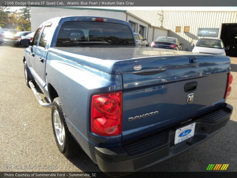Atlantic Blue Pearl / Medium Slate Gray 2006 Dodge Dakota ST Quad Cab