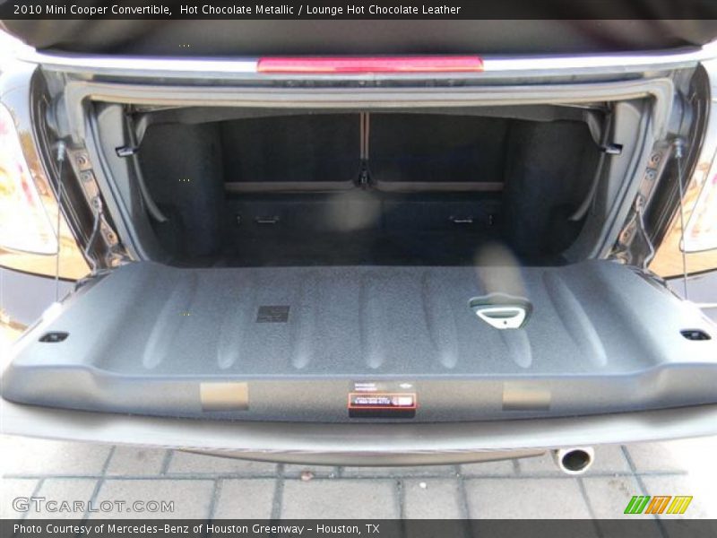 Hot Chocolate Metallic / Lounge Hot Chocolate Leather 2010 Mini Cooper Convertible