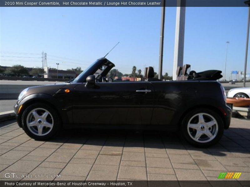 Hot Chocolate Metallic / Lounge Hot Chocolate Leather 2010 Mini Cooper Convertible