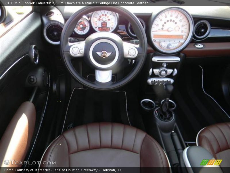 Hot Chocolate Metallic / Lounge Hot Chocolate Leather 2010 Mini Cooper Convertible