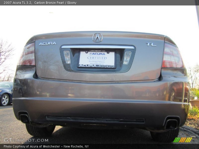 Carbon Bronze Pearl / Ebony 2007 Acura TL 3.2