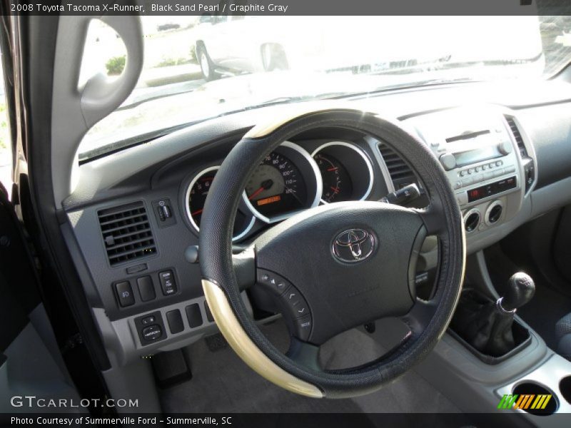 Black Sand Pearl / Graphite Gray 2008 Toyota Tacoma X-Runner