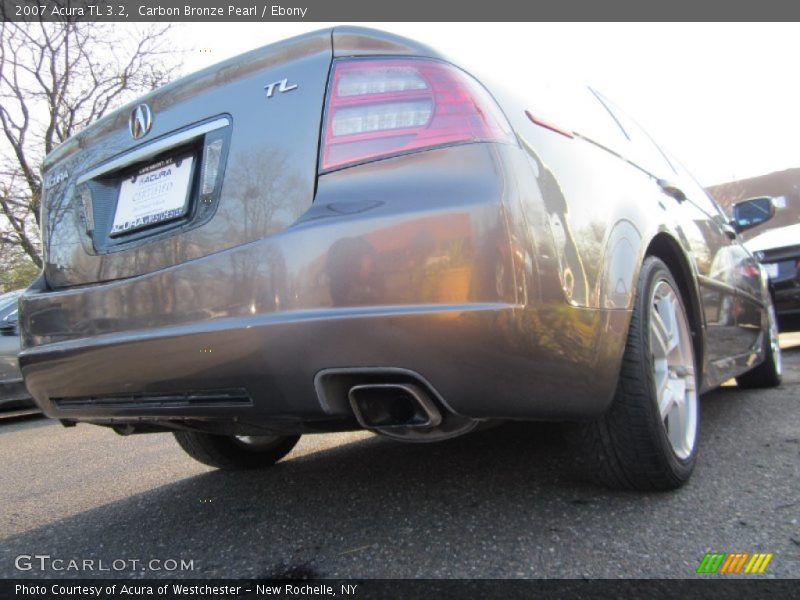 Carbon Bronze Pearl / Ebony 2007 Acura TL 3.2