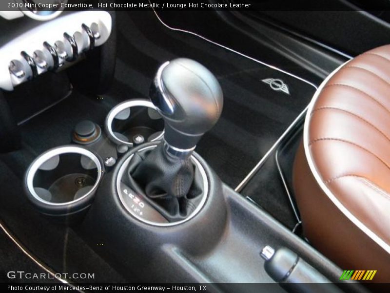 Hot Chocolate Metallic / Lounge Hot Chocolate Leather 2010 Mini Cooper Convertible