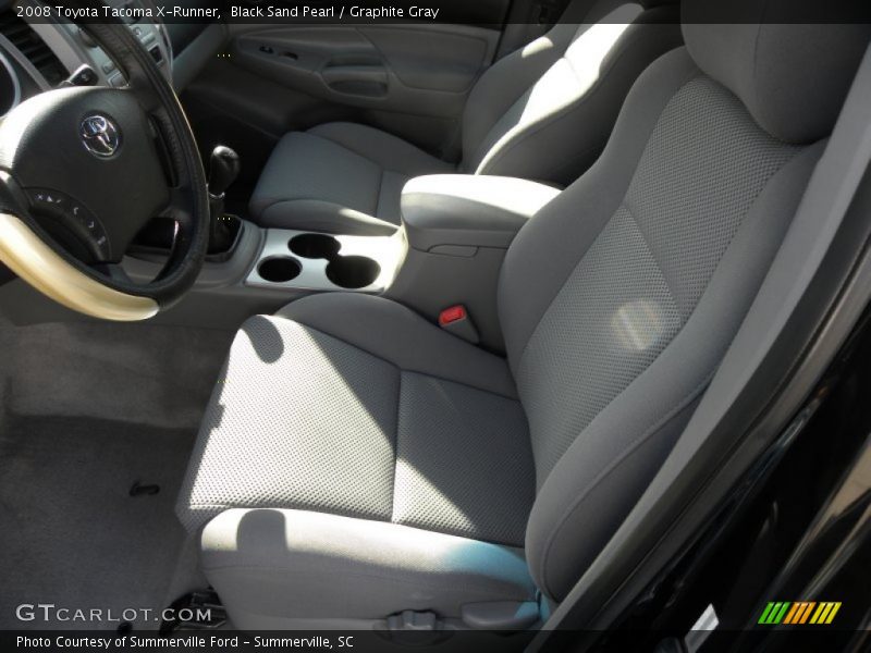 Black Sand Pearl / Graphite Gray 2008 Toyota Tacoma X-Runner
