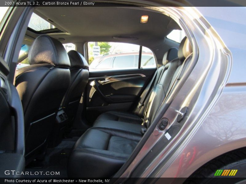 Carbon Bronze Pearl / Ebony 2007 Acura TL 3.2