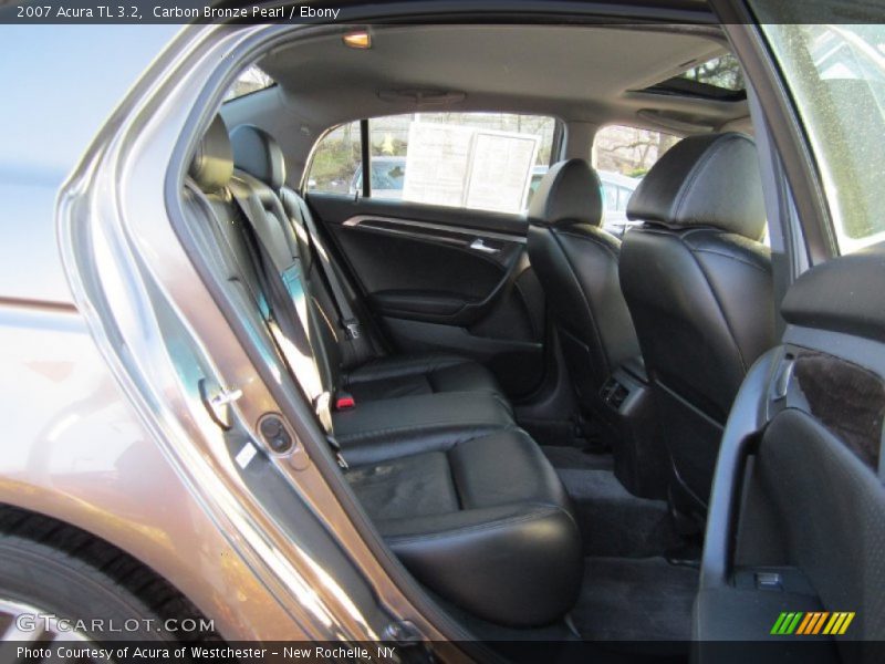 Carbon Bronze Pearl / Ebony 2007 Acura TL 3.2