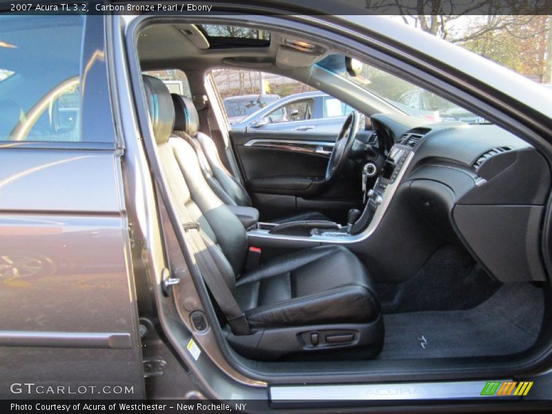 Carbon Bronze Pearl / Ebony 2007 Acura TL 3.2