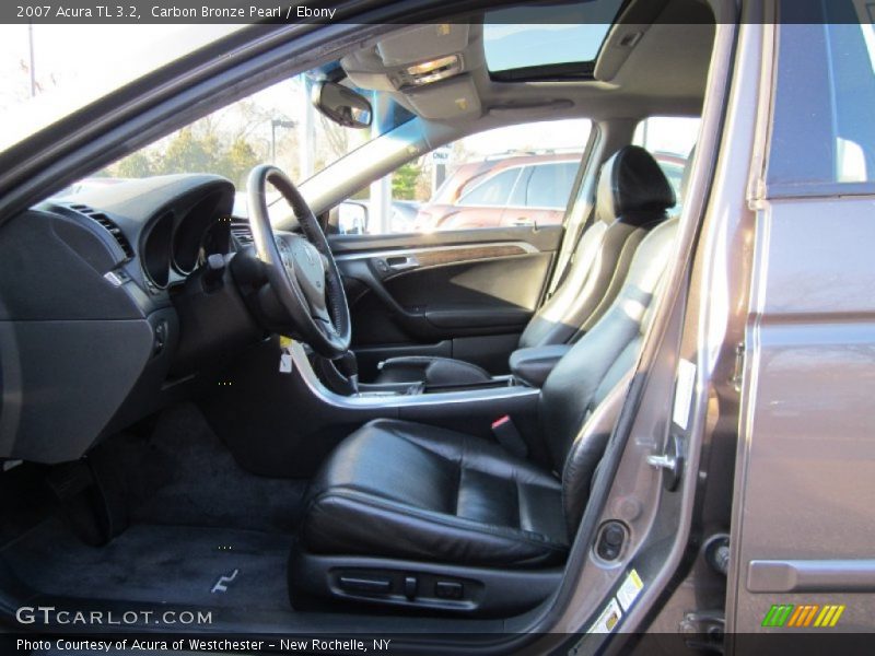 Carbon Bronze Pearl / Ebony 2007 Acura TL 3.2