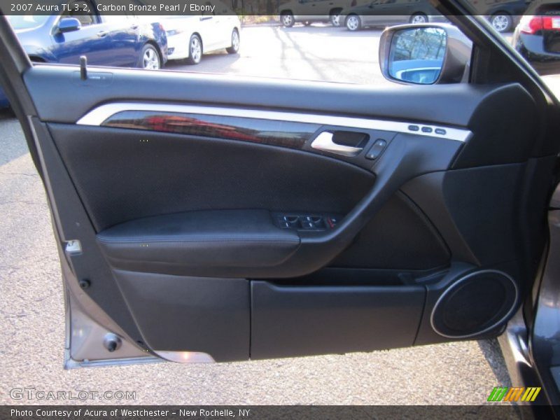 Carbon Bronze Pearl / Ebony 2007 Acura TL 3.2