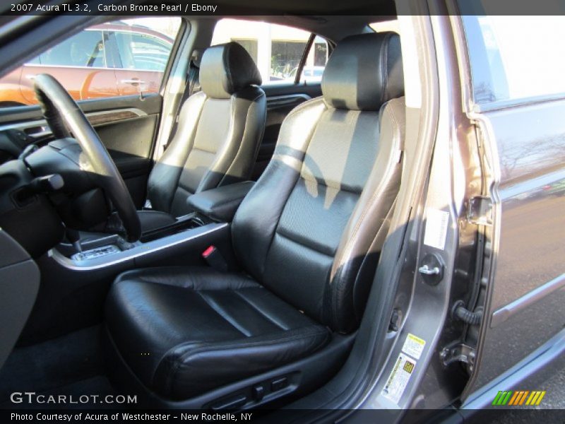 Carbon Bronze Pearl / Ebony 2007 Acura TL 3.2