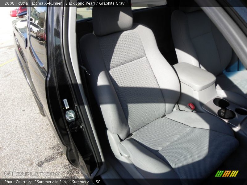 Black Sand Pearl / Graphite Gray 2008 Toyota Tacoma X-Runner