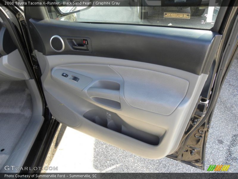 Black Sand Pearl / Graphite Gray 2008 Toyota Tacoma X-Runner