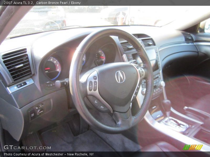 Carbon Bronze Pearl / Ebony 2007 Acura TL 3.2