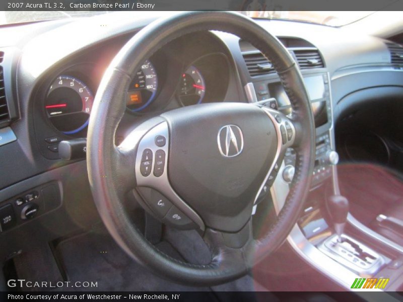 Carbon Bronze Pearl / Ebony 2007 Acura TL 3.2