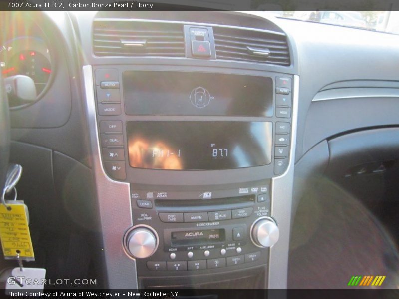 Carbon Bronze Pearl / Ebony 2007 Acura TL 3.2