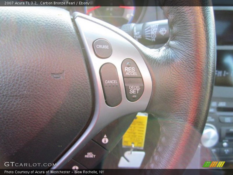 Carbon Bronze Pearl / Ebony 2007 Acura TL 3.2