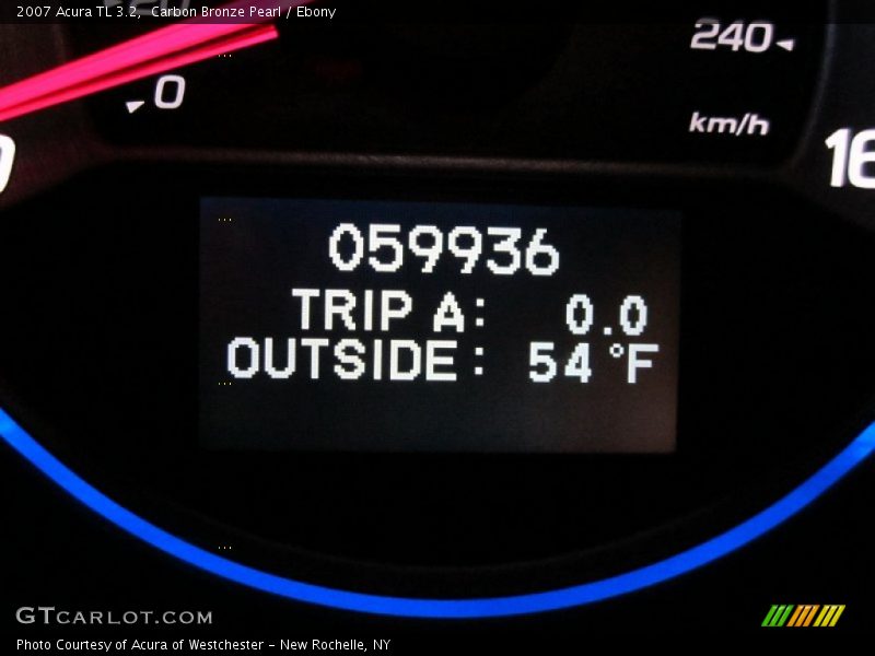 Carbon Bronze Pearl / Ebony 2007 Acura TL 3.2