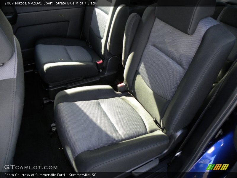 Strato Blue Mica / Black 2007 Mazda MAZDA5 Sport