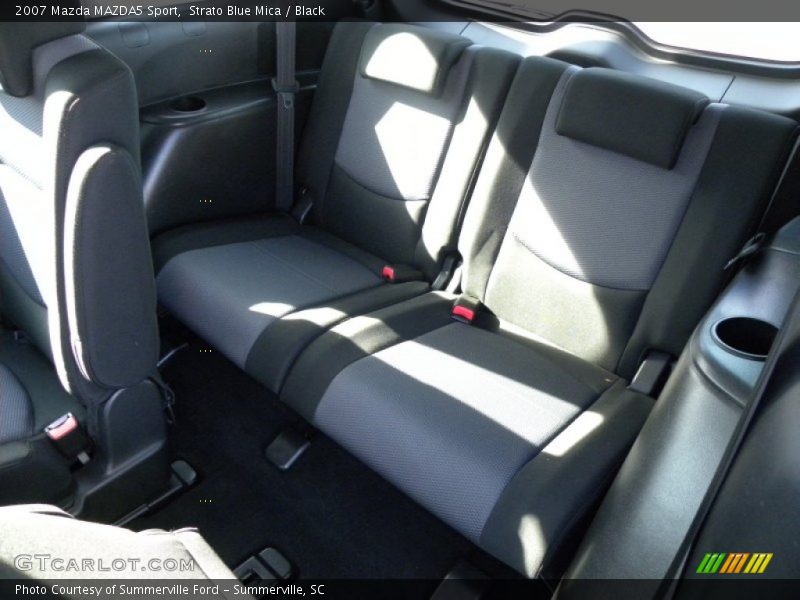 Strato Blue Mica / Black 2007 Mazda MAZDA5 Sport