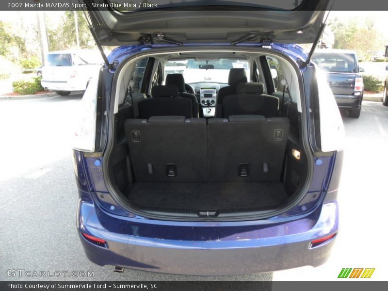 Strato Blue Mica / Black 2007 Mazda MAZDA5 Sport