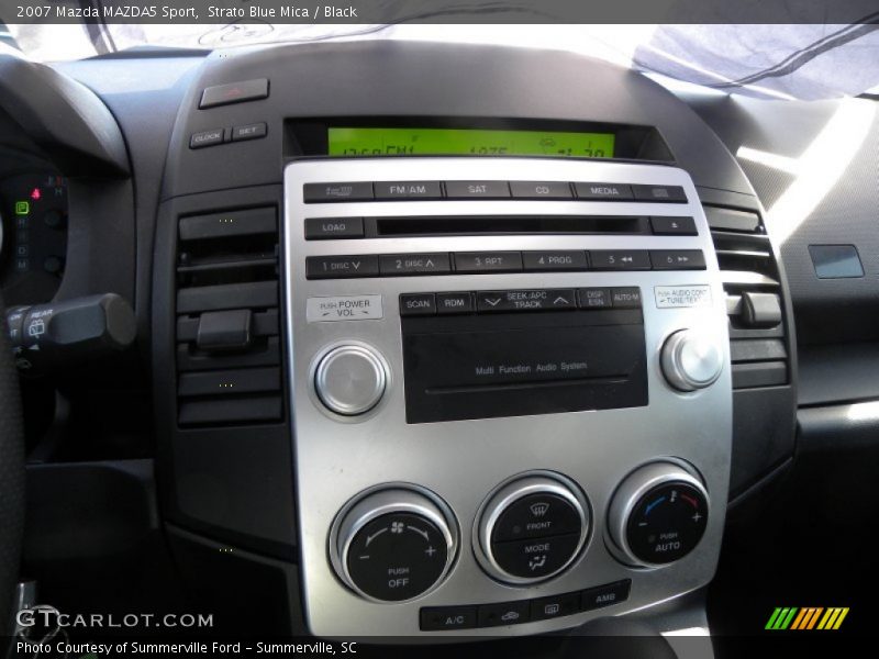 Strato Blue Mica / Black 2007 Mazda MAZDA5 Sport