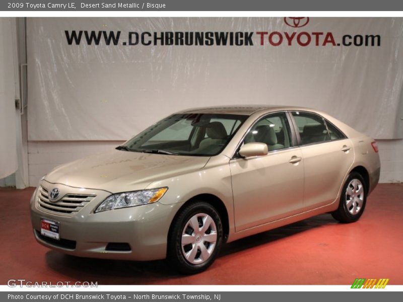 Desert Sand Metallic / Bisque 2009 Toyota Camry LE