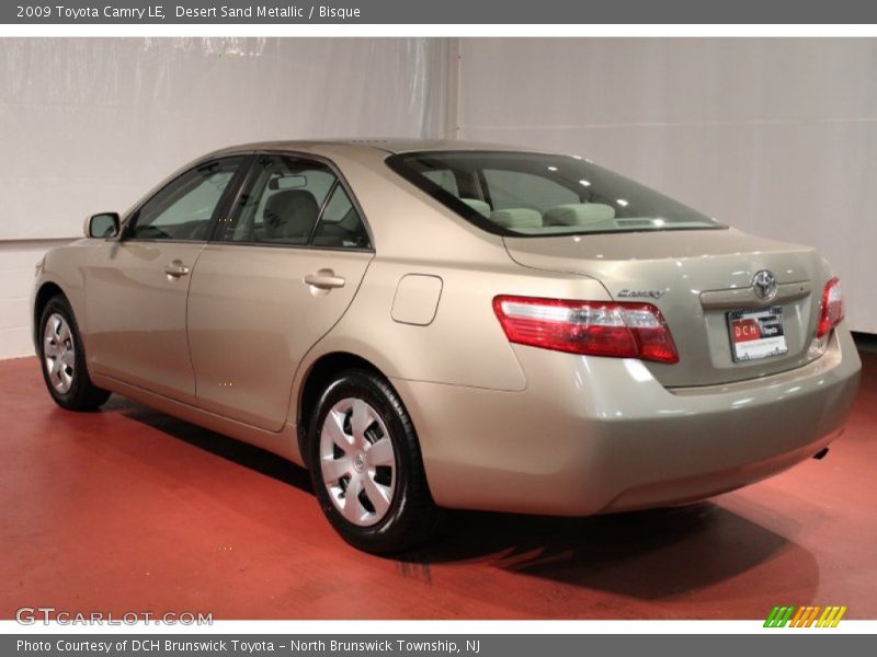 Desert Sand Metallic / Bisque 2009 Toyota Camry LE