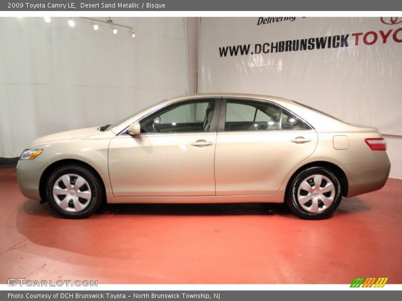 Desert Sand Metallic / Bisque 2009 Toyota Camry LE