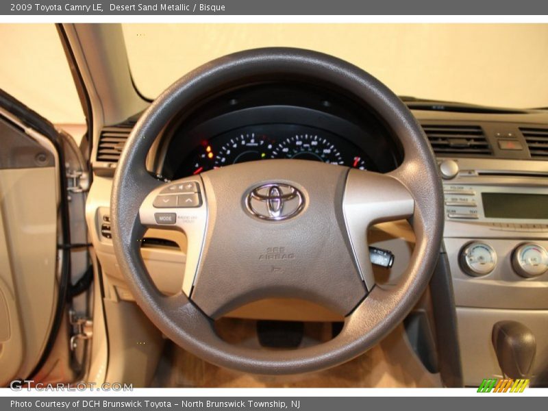 Desert Sand Metallic / Bisque 2009 Toyota Camry LE