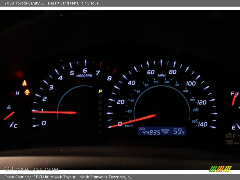 Desert Sand Metallic / Bisque 2009 Toyota Camry LE