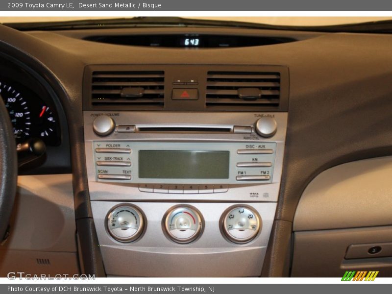 Desert Sand Metallic / Bisque 2009 Toyota Camry LE