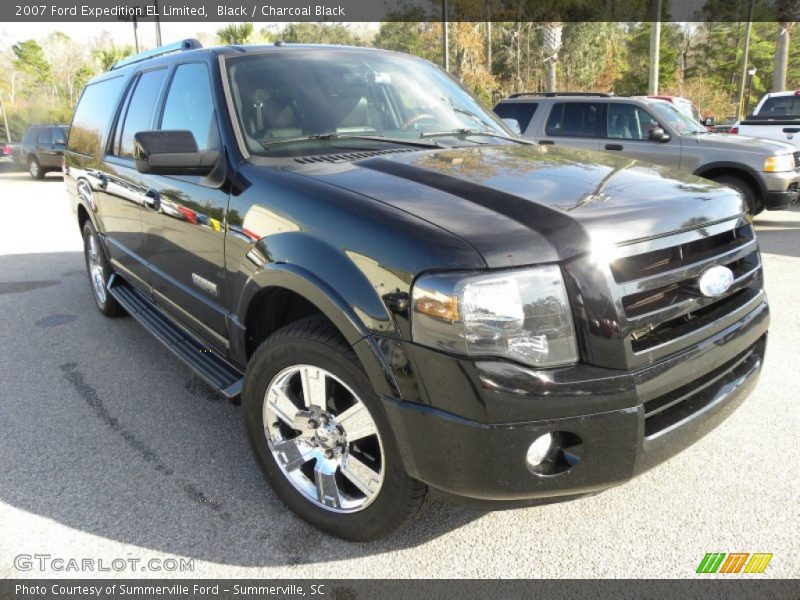 Black / Charcoal Black 2007 Ford Expedition EL Limited