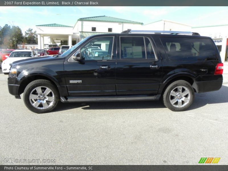 Black / Charcoal Black 2007 Ford Expedition EL Limited