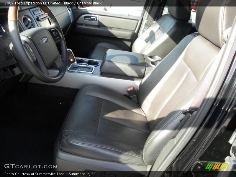 Black / Charcoal Black 2007 Ford Expedition EL Limited
