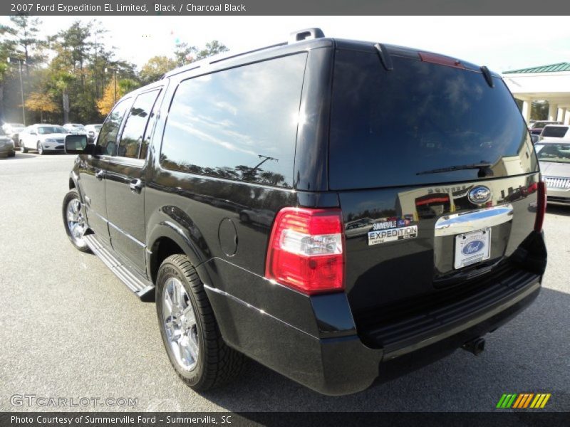 Black / Charcoal Black 2007 Ford Expedition EL Limited
