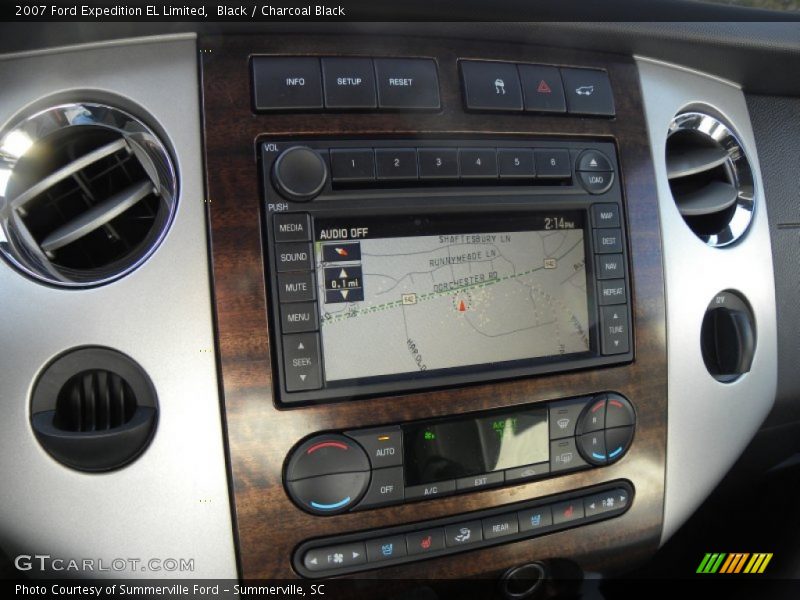 Black / Charcoal Black 2007 Ford Expedition EL Limited